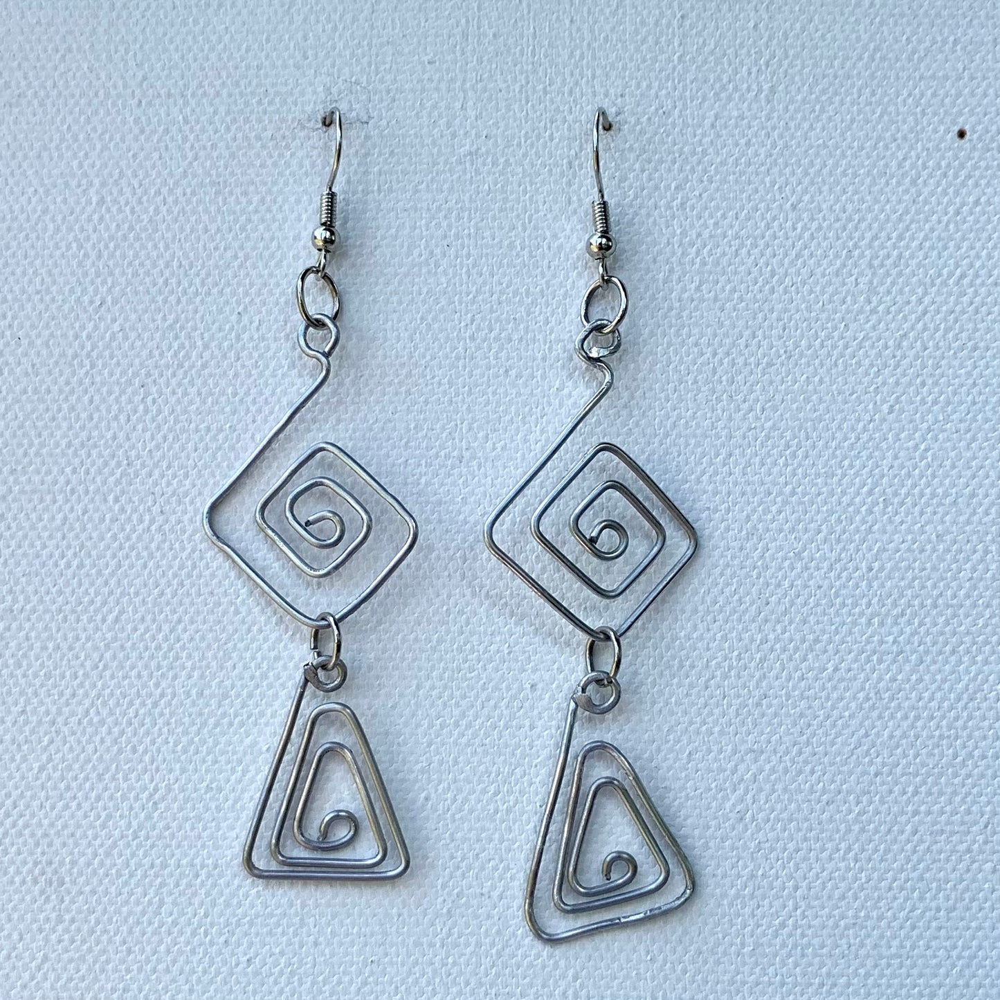 Silver Wire Earrings