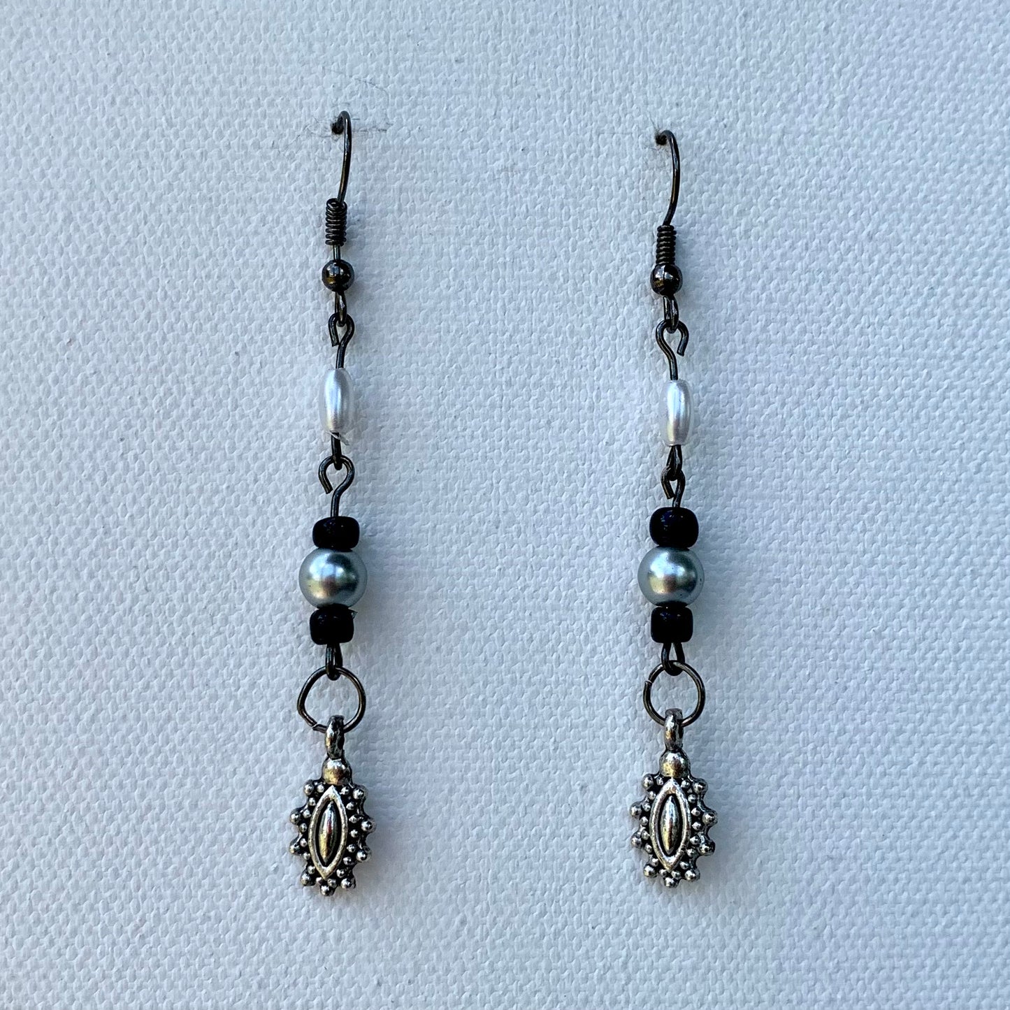 Beaded Charm Earrings